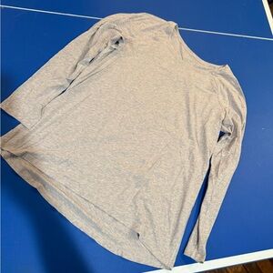 lululemon athletica Gray Long Sleeve Tee